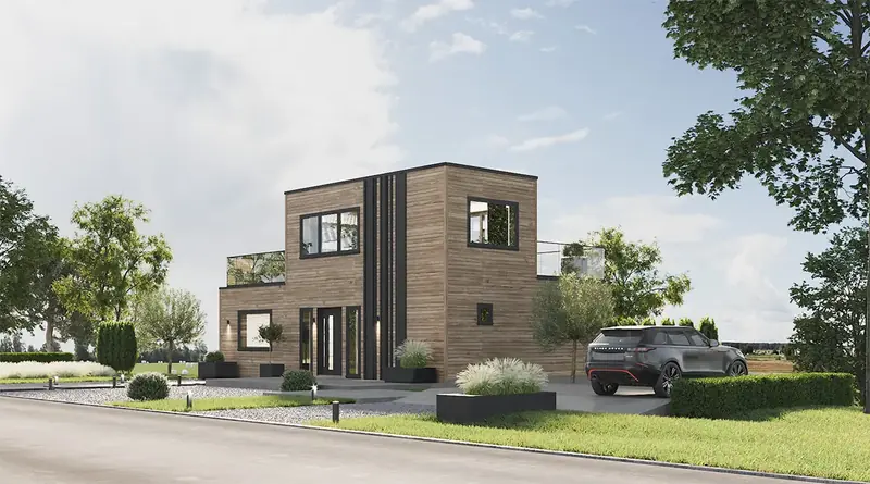 Suterränghus Bona 180, exteriör, bild 2